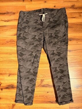 torrid Gray Camo Cargo Jogger Pants